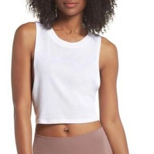 Alo Heat Wave crop top in CITRON. Perfect layer to and from studio